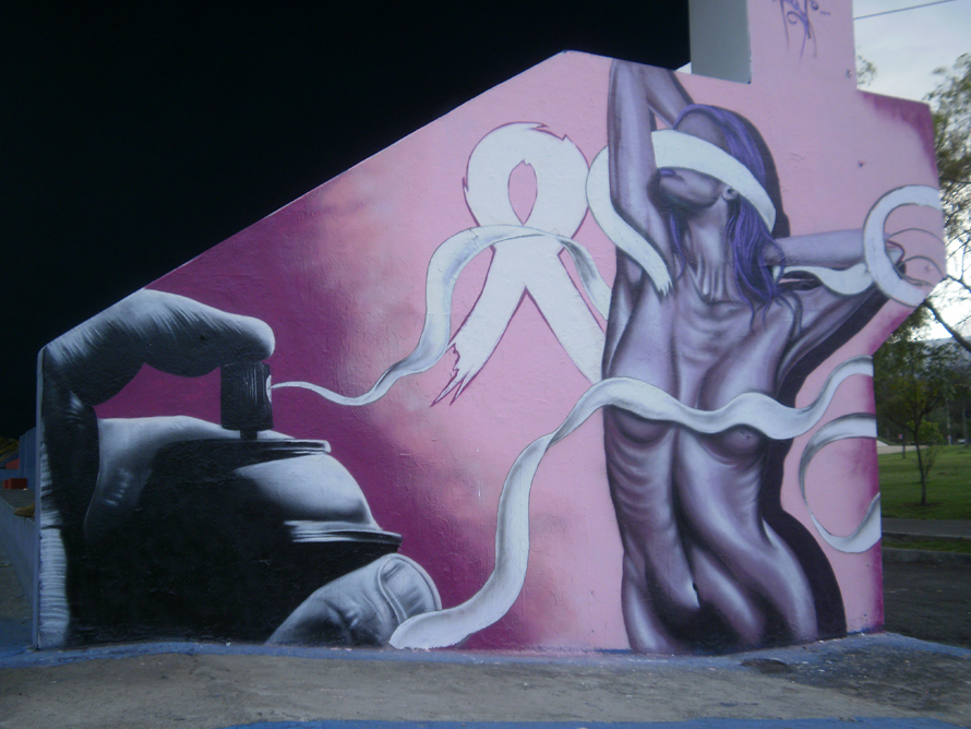 Campaña del Cancer de mama , Quito , ecuador